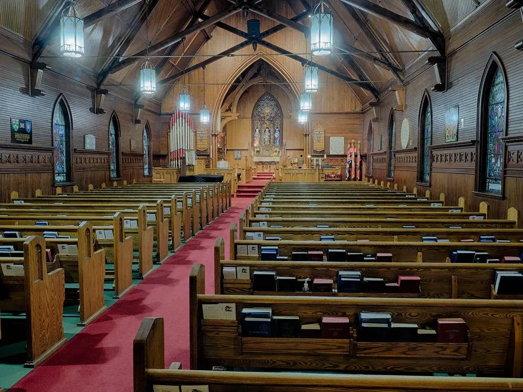 Beautiful and pristine place of worship maintained by Kootenay Fresh
